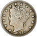 Monnaie, États-Unis, Liberty Nickel, 5 Cents, 1912, Philadelphie, TTB