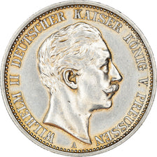 Coin, GERMANY - EMPIRE, Wilhelm II, 2 Mark, 1911, Berlin, AU(55-58), Silver