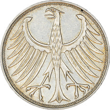 Coin, GERMANY - FEDERAL REPUBLIC, 5 Mark, 1970, Karlsruhe, AU(50-53), Silver
