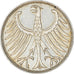 Coin, GERMANY - FEDERAL REPUBLIC, 5 Mark, 1970, Karlsruhe, AU(50-53), Silver