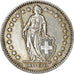 Coin, Switzerland, Franc, 1956, Bern, EF(40-45), Silver, KM:24