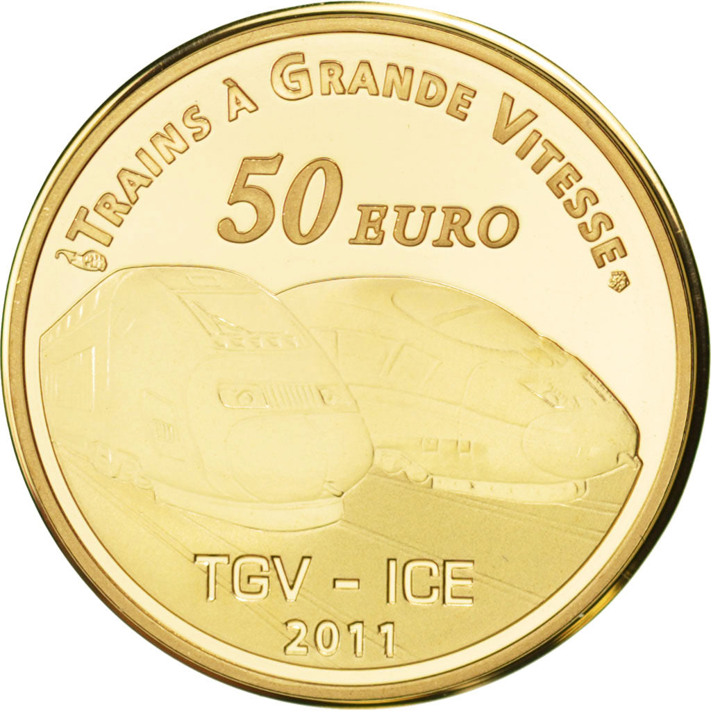 Coin, France, 50 Euro, 2011, MS(65-70), Gold, KM:1817