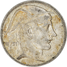 Moeda, Bélgica, Régence Prince Charles, 50 Francs, 50 Frank, 1951, EF(40-45)