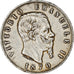 Coin, Italy, Vittorio Emanuele II, 5 Lire, 1870, Milan, AU(50-53), Silver