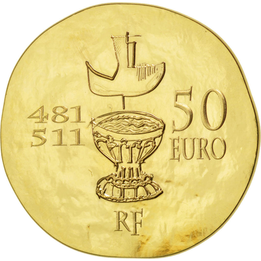 FRANCE, 50 Euro, 2011, Paris, KM #1801, MS(65-70), Gold, 22, 8.45