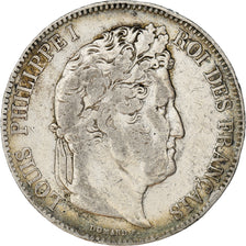 Coin, France, Louis-Philippe, 5 Francs, 1832, Lille, VF(30-35), Silver