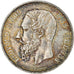 Münze, Belgien, Leopold II, 5 Francs, 5 Frank, 1868, SS, Silber, KM:24