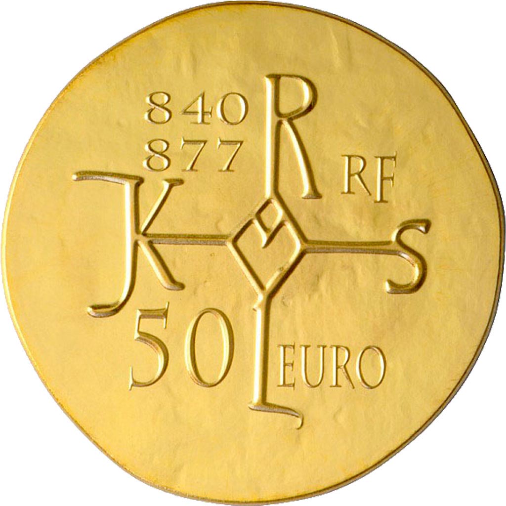 FRANCE, 50 Euro, 2011, Paris, KM #1805, MS(65-70), Gold, 22, 8.45