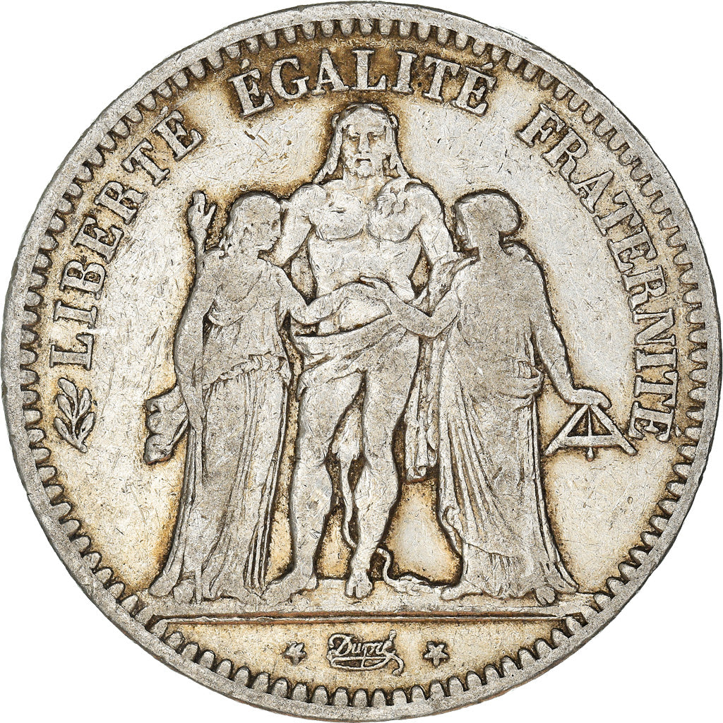Monnaie, France, Hercule, 5 Francs, 1849, Paris, TB+, Argent, Gadoury:683