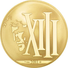Moneta, Francja, 50 Euro, 2011, MS(65-70), Złoto, KM:1837