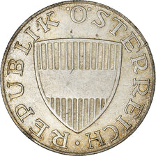 Coin, Austria, 10 Schilling, 1957, AU(50-53), Silver, KM:2882