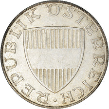Coin, Austria, 10 Schilling, 1958, AU(50-53), Silver, KM:2882
