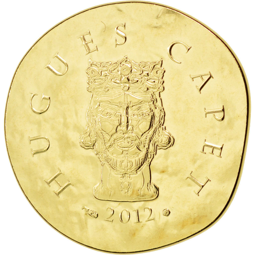 Vème République, 50 Euro Or Hugues Capet 2012, KM 2076