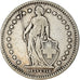Coin, Switzerland, 2 Francs, 1914, Bern, VF(30-35), Silver, KM:21