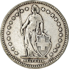 Coin, Switzerland, 2 Francs, 1910, Bern, VF(30-35), Silver, KM:21