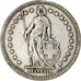 Coin, Switzerland, 2 Francs, 1910, Bern, VF(30-35), Silver, KM:21