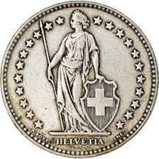 Coin, Switzerland, 2 Francs, 1931, Bern, EF(40-45), Silver, KM:21