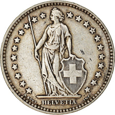 Coin, Switzerland, 2 Francs, 1940, Bern, EF(40-45), Silver, KM:21