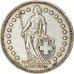 Coin, Switzerland, 2 Francs, 1940, Bern, EF(40-45), Silver, KM:21