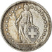 Coin, Switzerland, 2 Francs, 1944, Bern, EF(40-45), Silver, KM:21