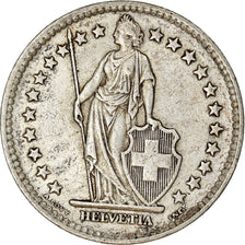 Coin, Switzerland, 2 Francs, 1946, Bern, EF(40-45), Silver, KM:21