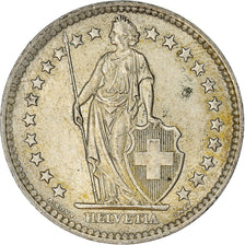 Coin, Switzerland, 2 Francs, 1963, Bern, AU(55-58), Silver, KM:21