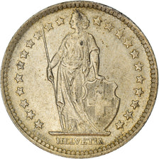Coin, Switzerland, 2 Francs, 1963, Bern, AU(55-58), Silver, KM:21