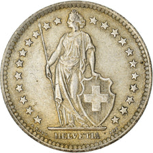 Coin, Switzerland, 2 Francs, 1963, Bern, EF(40-45), Silver, KM:21