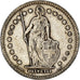 Coin, Switzerland, Franc, 1914, Bern, VF(30-35), Silver, KM:24