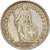 Munten, Zwitserland, Franc, 1940, Bern, ZF+, Zilver, KM:24