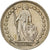 Munten, Zwitserland, Franc, 1945, Bern, ZF+, Zilver, KM:24