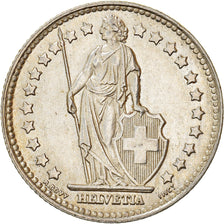 Münze, Schweiz, Franc, 1952, Bern, VZ, Silber, KM:24