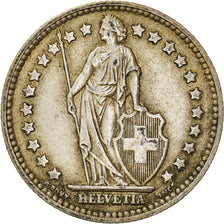 Coin, Switzerland, Franc, 1956, Bern, EF(40-45), Silver, KM:24