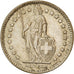 Coin, Switzerland, Franc, 1956, Bern, AU(50-53), Silver, KM:24