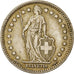 Moneda, Suiza, Franc, 1957, Bern, MBC, Plata, KM:24