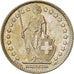 Coin, Switzerland, Franc, 1961, Bern, AU(50-53), Silver, KM:24