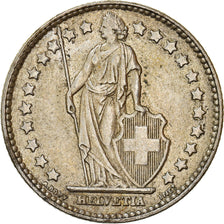 Coin, Switzerland, Franc, 1961, Bern, EF(40-45), Silver, KM:24