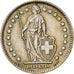 Coin, Switzerland, Franc, 1962, Bern, EF(40-45), Silver, KM:24