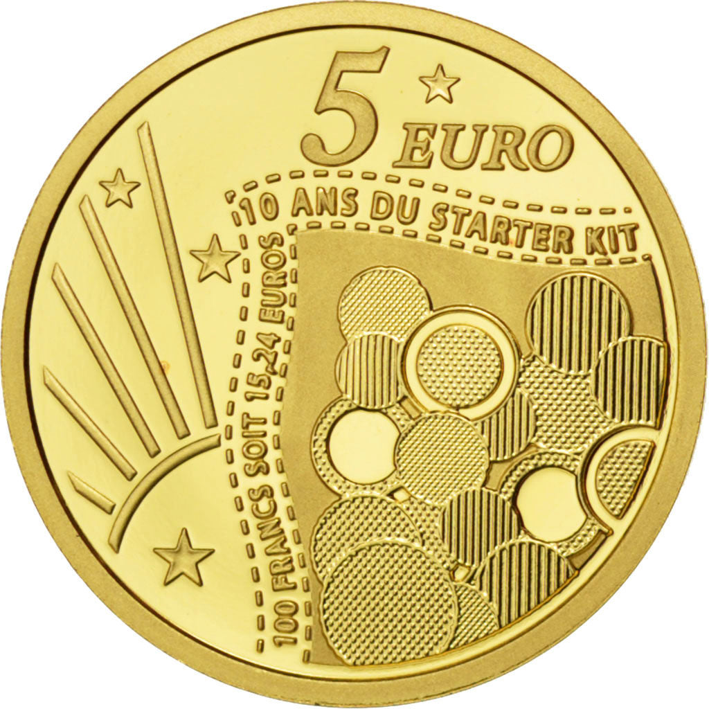 Vème République, 5 Euro Or Semeuse 2011, KM 1785