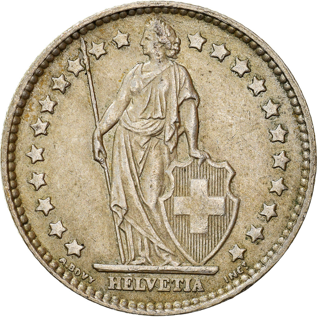 Münze, Schweiz, Franc, 1963, Bern, SS, Silber, KM:24