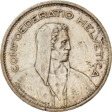 Coin, Switzerland, 5 Francs, 1951, Bern, EF(40-45), Silver, KM:40