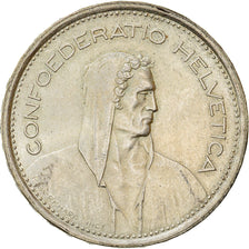 Coin, Switzerland, 5 Francs, 1967, Bern, EF(40-45), Silver, KM:40