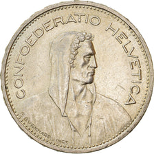 Coin, Switzerland, 5 Francs, 1935, Bern, AU(55-58), Silver, KM:40