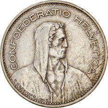 Coin, Switzerland, 5 Francs, 1935, Bern, EF(40-45), Silver, KM:40