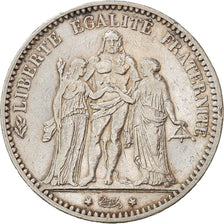 Coin, France, Hercule, 5 Francs, 1874, Paris, EF(40-45), Silver, KM:820.1