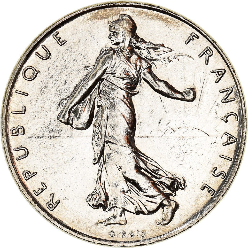 Coin, France, Semeuse, Franc, 1995, Paris, MS(60-62), Nickel, KM:925.1