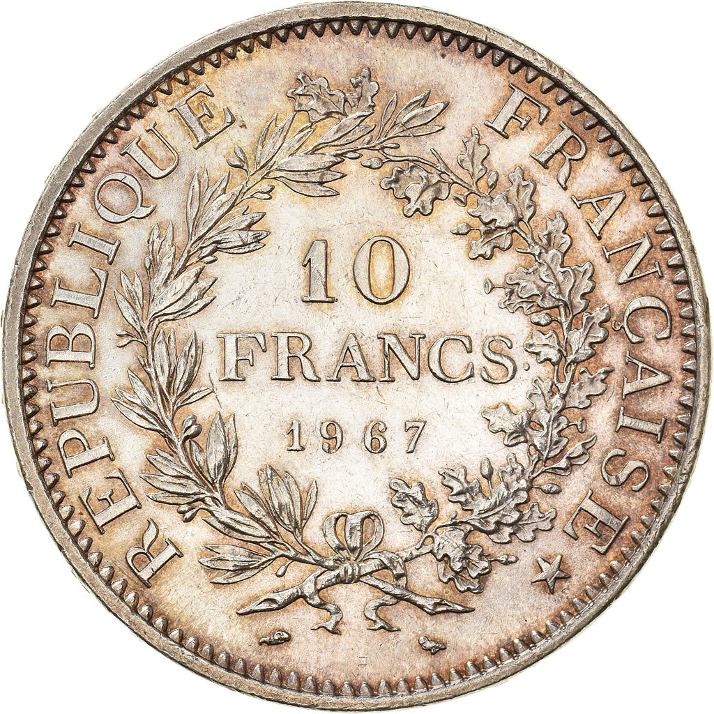 Monnaie, France, Hercule, 10 Francs, 1967, Paris, SUP, Argent, Gadoury:813