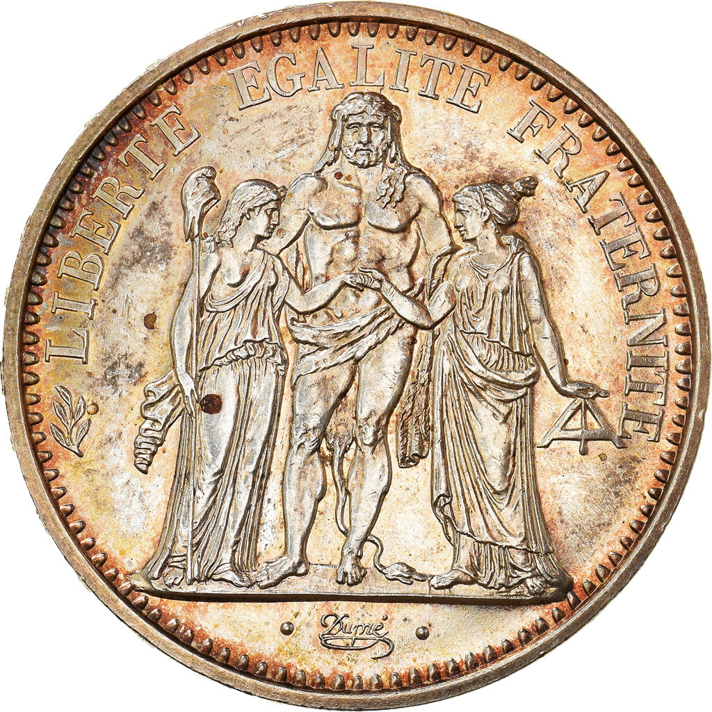 Coin, France, Hercule, 10 Francs, 1973, Paris, MS(60-62), Silver, KM:932