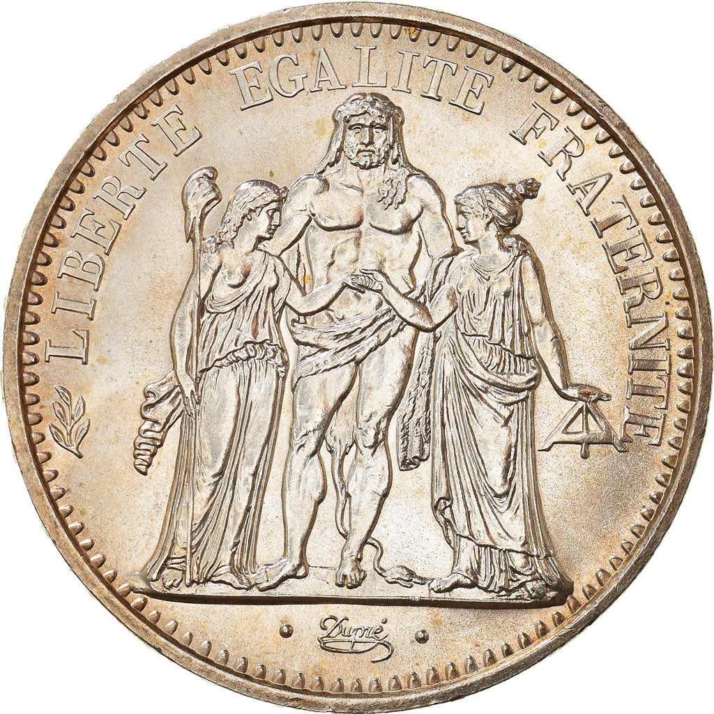 Coin, France, Hercule, 10 Francs, 1973, Paris, MS(65-70), Silver, KM:932
