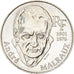 Moeda, França, André Malraux, 100 Francs, 1997, AU(55-58), Prata, KM:1188